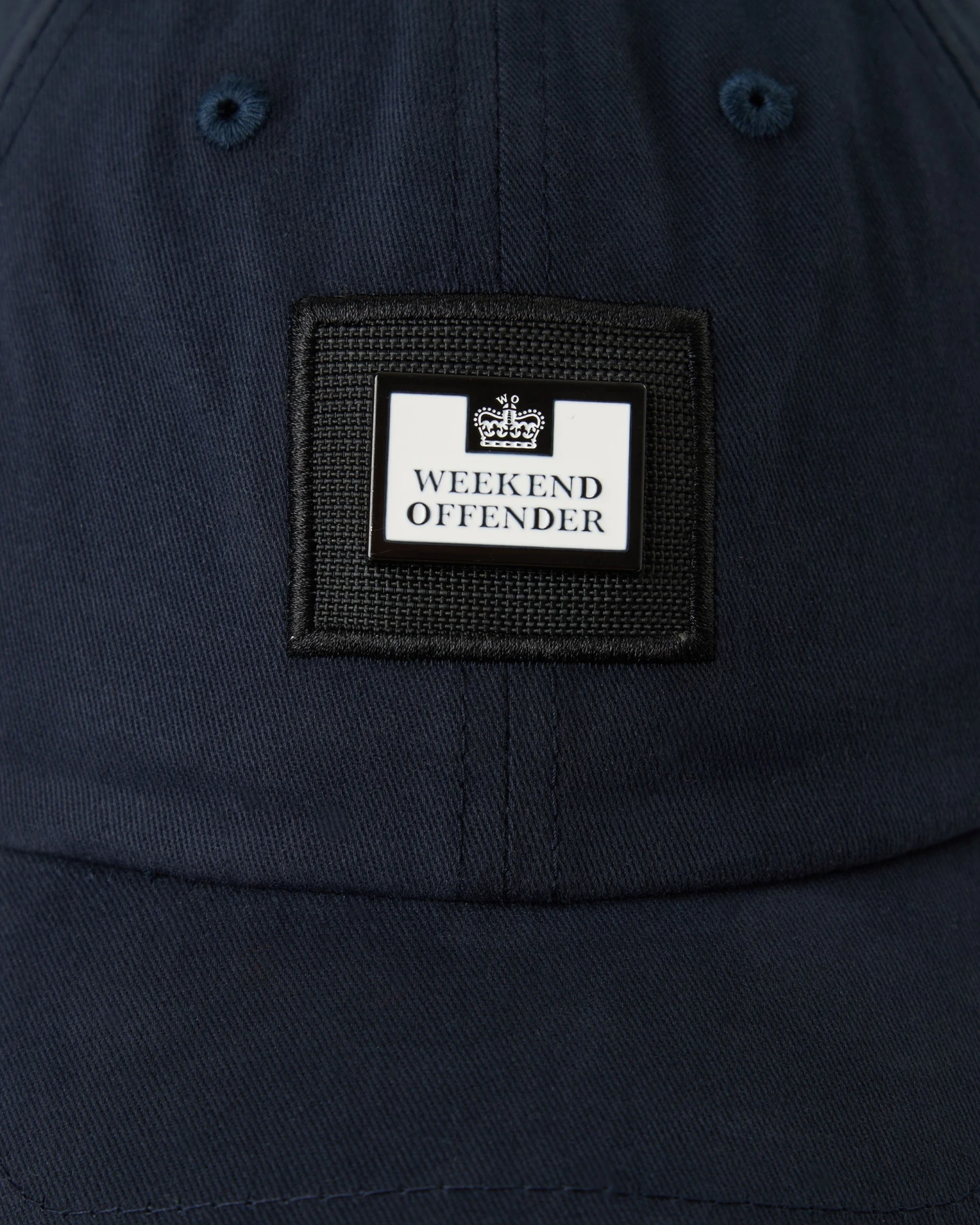 Weekend Offender Valetta Baseball Cap Navy 3 Weekend Offender Valetta Baseball Cap Navy - Image 3