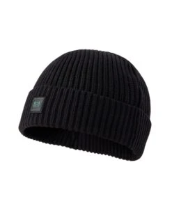 Weekend Offender Kettama Rib Beanie Black -Clothing Shop ACAW2302 KETTAMA BLACK 5184