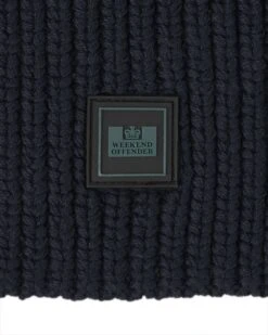 Weekend Offender Oden Rib Balaclava Navy -Clothing Shop ACAW2305 ODEN NAVY 4625