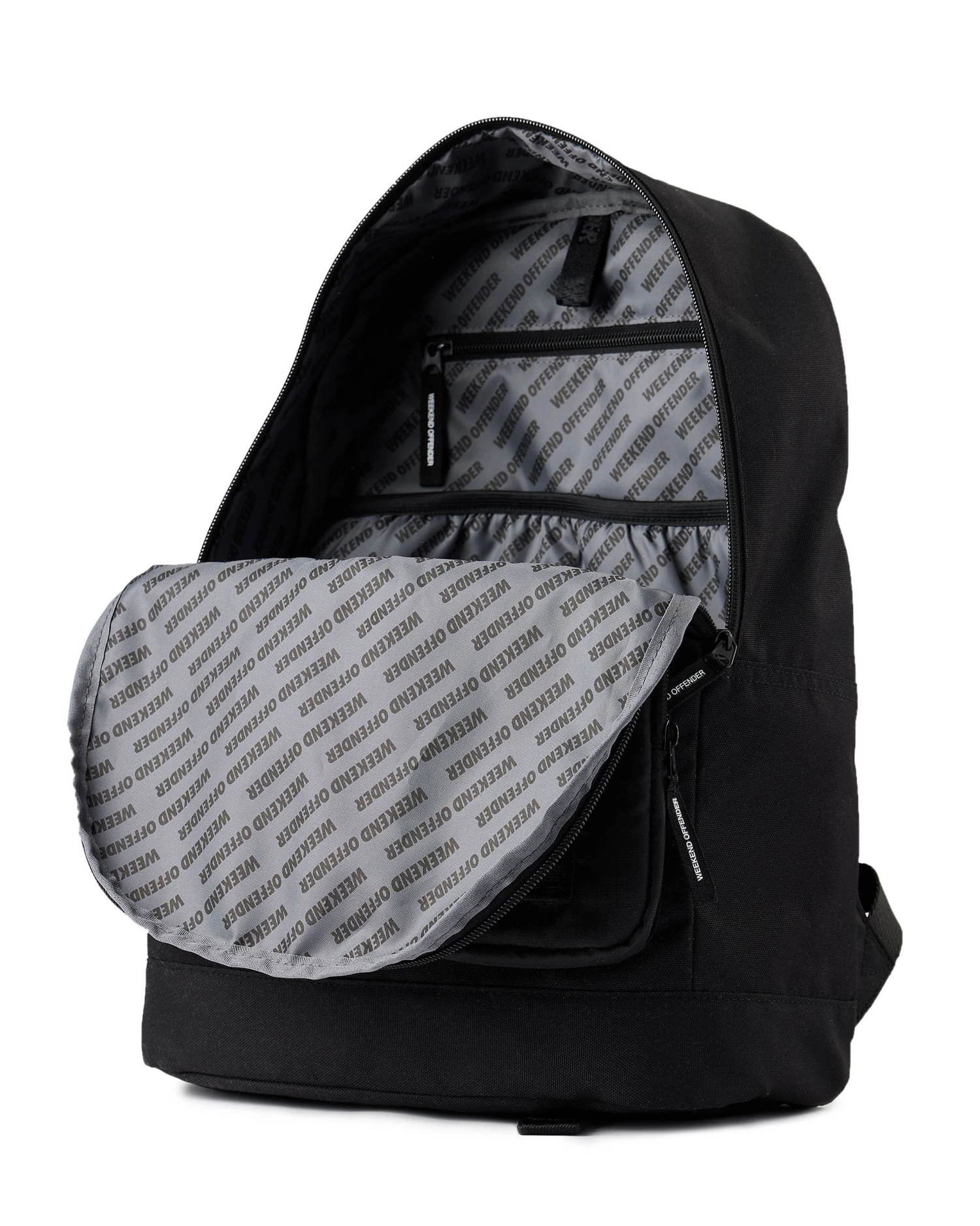 Weekend Offender Classic Rucksack Black Ripstop 6 Weekend Offender Classic Rucksack Black Ripstop - Image 6
