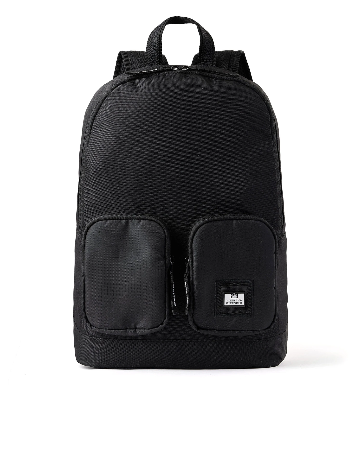Weekend Offender Classic Rucksack Black Ripstop 1 Weekend Offender Classic Rucksack Black Ripstop