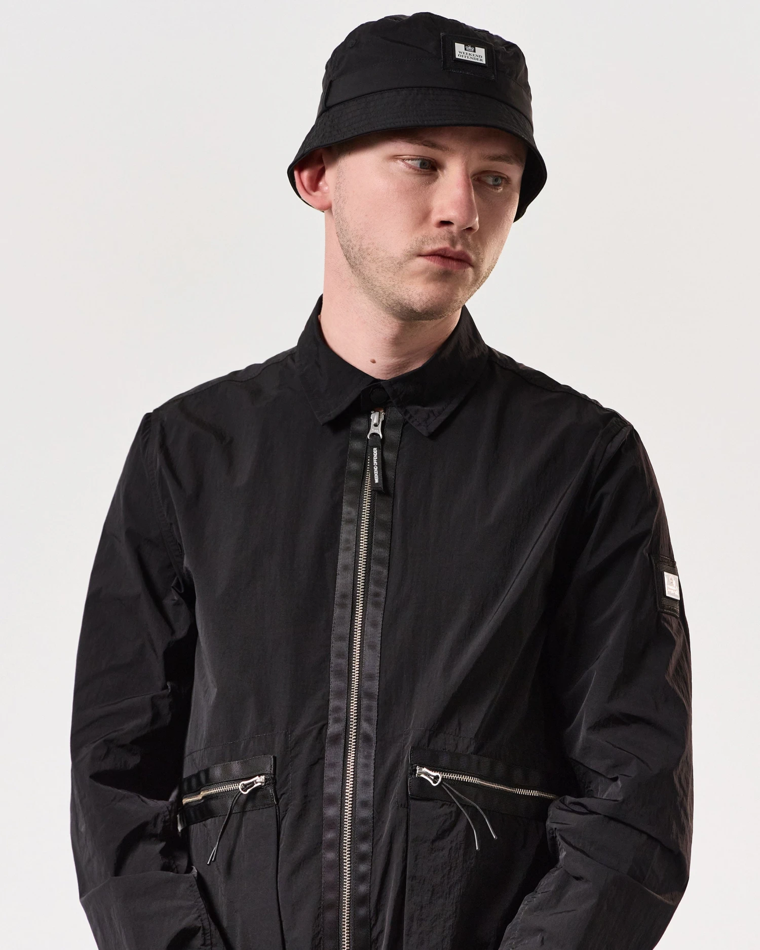 Weekend Offender Long Beach Blvd Bucket Hat Black 2 Weekend Offender Long Beach Blvd Bucket Hat Black - Image 2