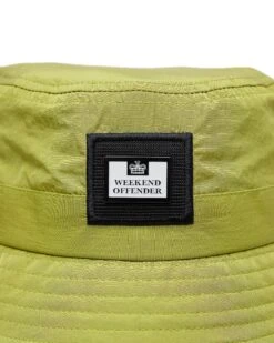 Weekend Offender Long Beach Blvd Bucket Hat Limeish Green -Clothing Shop ACSS2402 LONG BEACH BLVD LIMEISH10166
