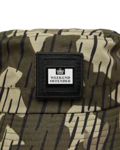 Weekend Offender Choroni Bucket Hat Castle Green Rain Camo -Clothing Shop ACSS2406 CHORONI CASTLE GREEN RAIN CAMO 10243