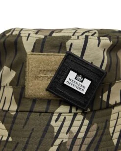 Weekend Offender Choroni Bucket Hat Castle Green Rain Camo -Clothing Shop ACSS2406 CHORONI CASTLE GREEN RAIN CAMO 10244
