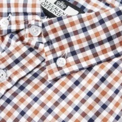 Weekend Offender Check Shirt Woody Check -Clothing Shop AW20 SHAW20 02 WOODY CHECK WOODY CHECK DETAIL 2