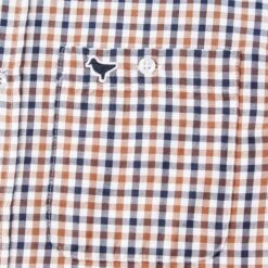 Weekend Offender Check Shirt Woody Check -Clothing Shop AW20 SHAW20 02 WOODY CHECK WOODY CHECK DETAIL 3