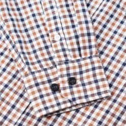 Weekend Offender Check Shirt Woody Check -Clothing Shop AW20 SHAW20 02 WOODY CHECK WOODY CHECK DETAIL 5