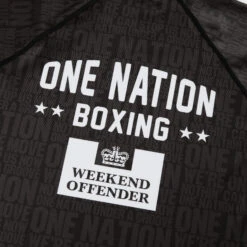 Weekend Offender One Nation Rashguard And Shorts Set Black -Clothing Shop Black SS22 ONE NATION TEE DETAIL 3