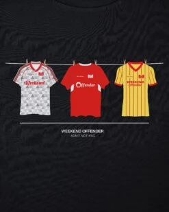 Weekend Offender Liverpool Shirts T-Shirt Black 5 Weekend Offender Liverpool Shirts T-Shirt Black -Clothing Shop CSPTSS2413 LIVERPOOL SHIRTS BLACK 0176