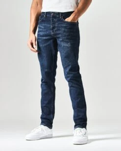 Weekend Offender 444 Tapered Dark Vintage Denim Jeans 8 Weekend Offender 444 Tapered Dark Vintage Denim Jeans -Clothing Shop DARK VINTAGE TAPERED 2156 MODEL