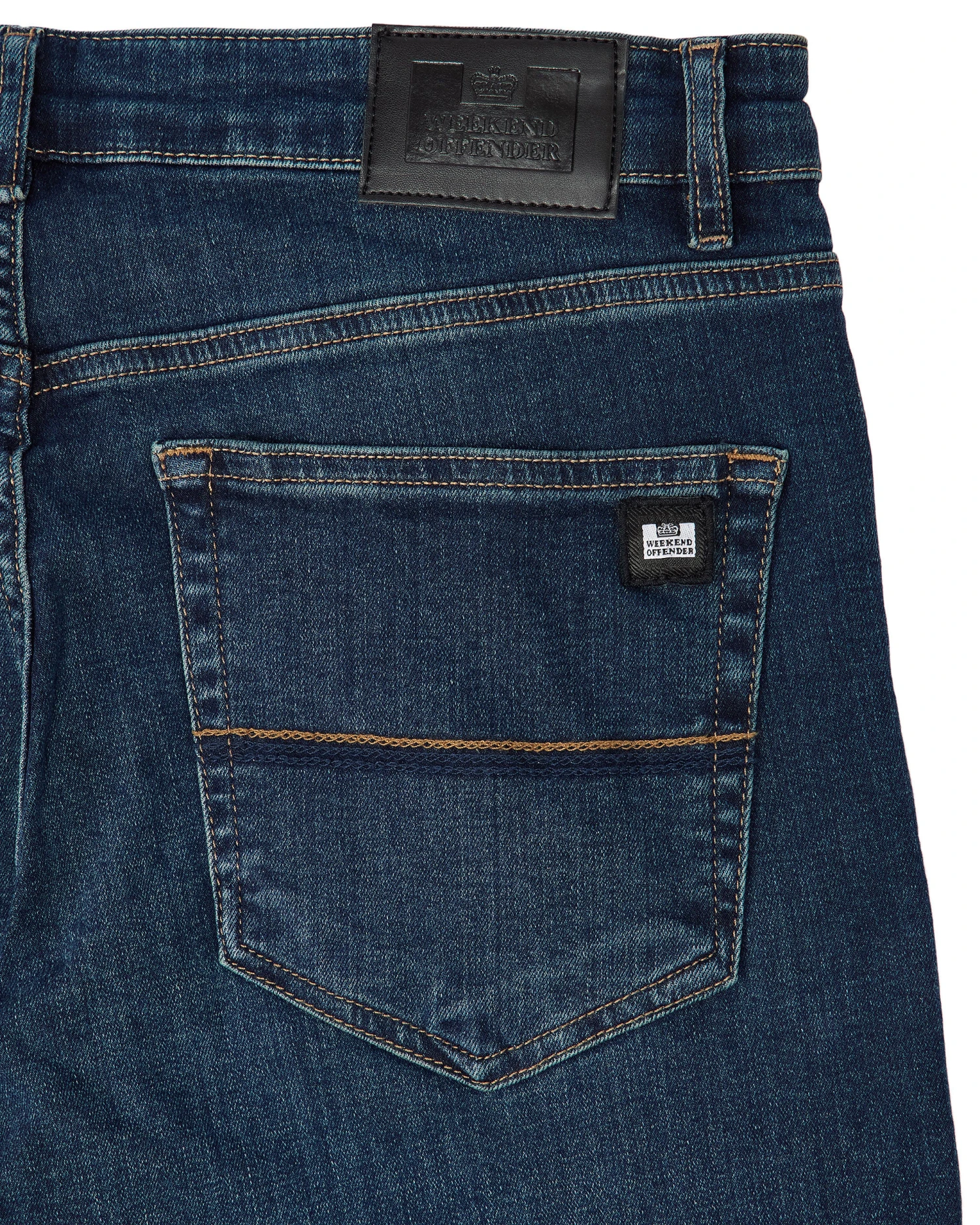 Weekend Offender 444 Easy Dark Vintage Denim Jeans 5 Weekend Offender 444 Easy Dark Vintage Denim Jeans - Image 5