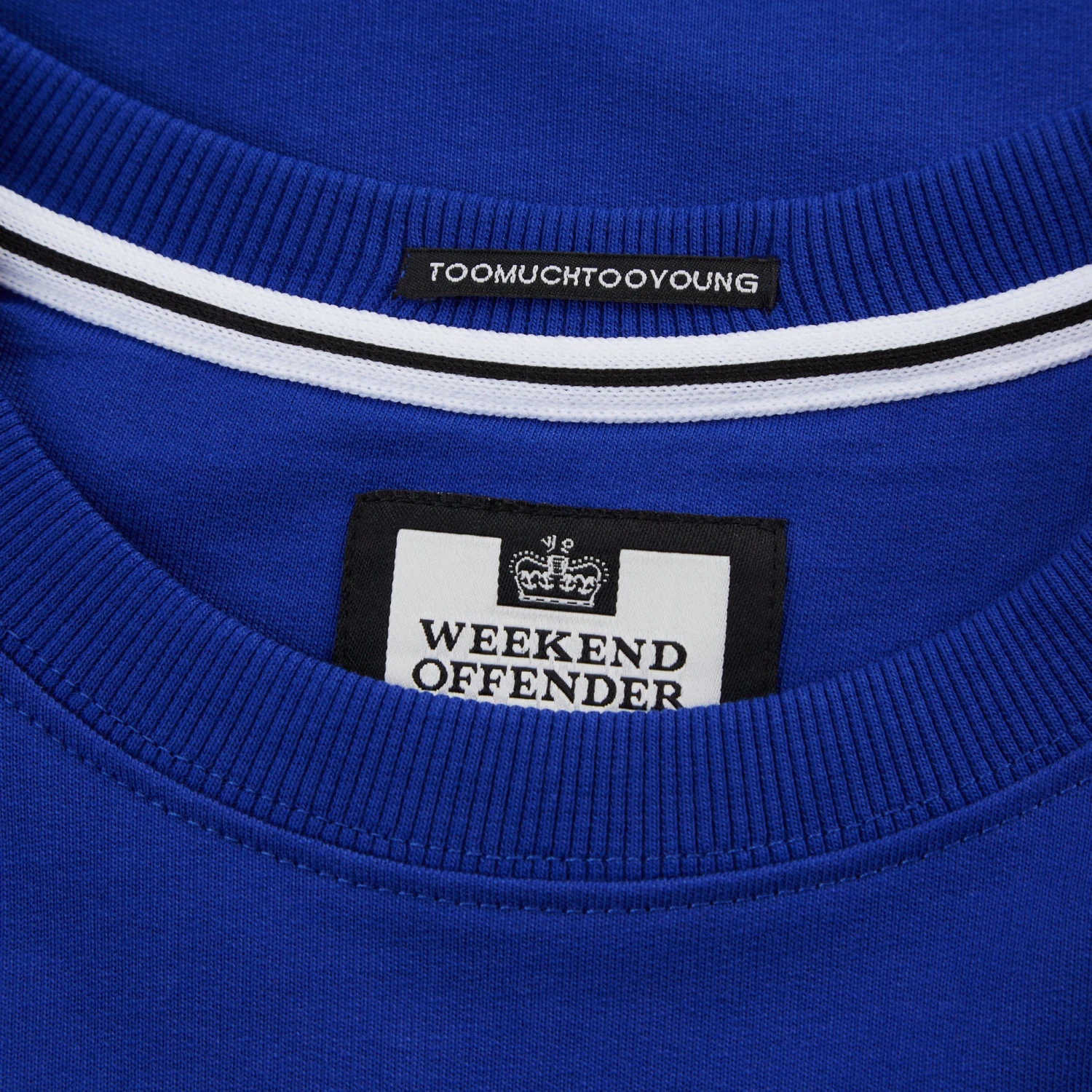 Weekend Offender Euro Series La France Sweatshirt Electric 4 Weekend Offender Euro Series La France Sweatshirt Electric - Image 4