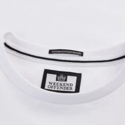 Weekend Offender Euro Series Denmark T-Shirt White 7 Weekend Offender Euro Series Denmark T-Shirt White -Clothing Shop EURO 2021 TEE DENMARK WHITE DETAIL 1