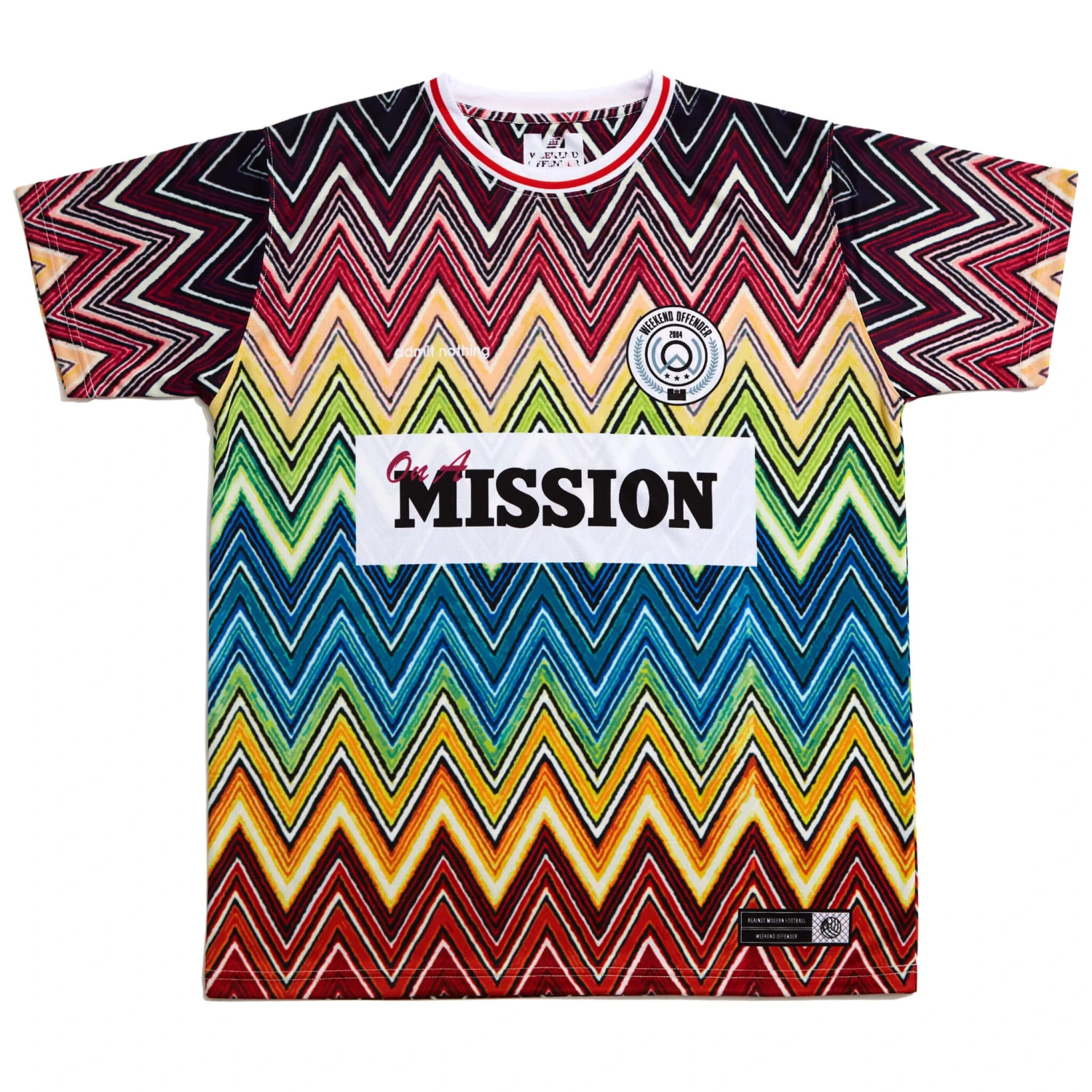 Weekend Offender Mission Football Shirt 1 Weekend Offender Mission Football Shirt