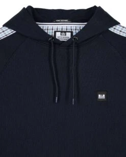 Weekend Offender Lo Sung Hoodie Navy/Blue House Check 11 Weekend Offender Lo Sung Hoodie Navy/Blue House Check -Clothing Shop HDAW23 10 LO SUNG NAVY BLUE CHECK 2612