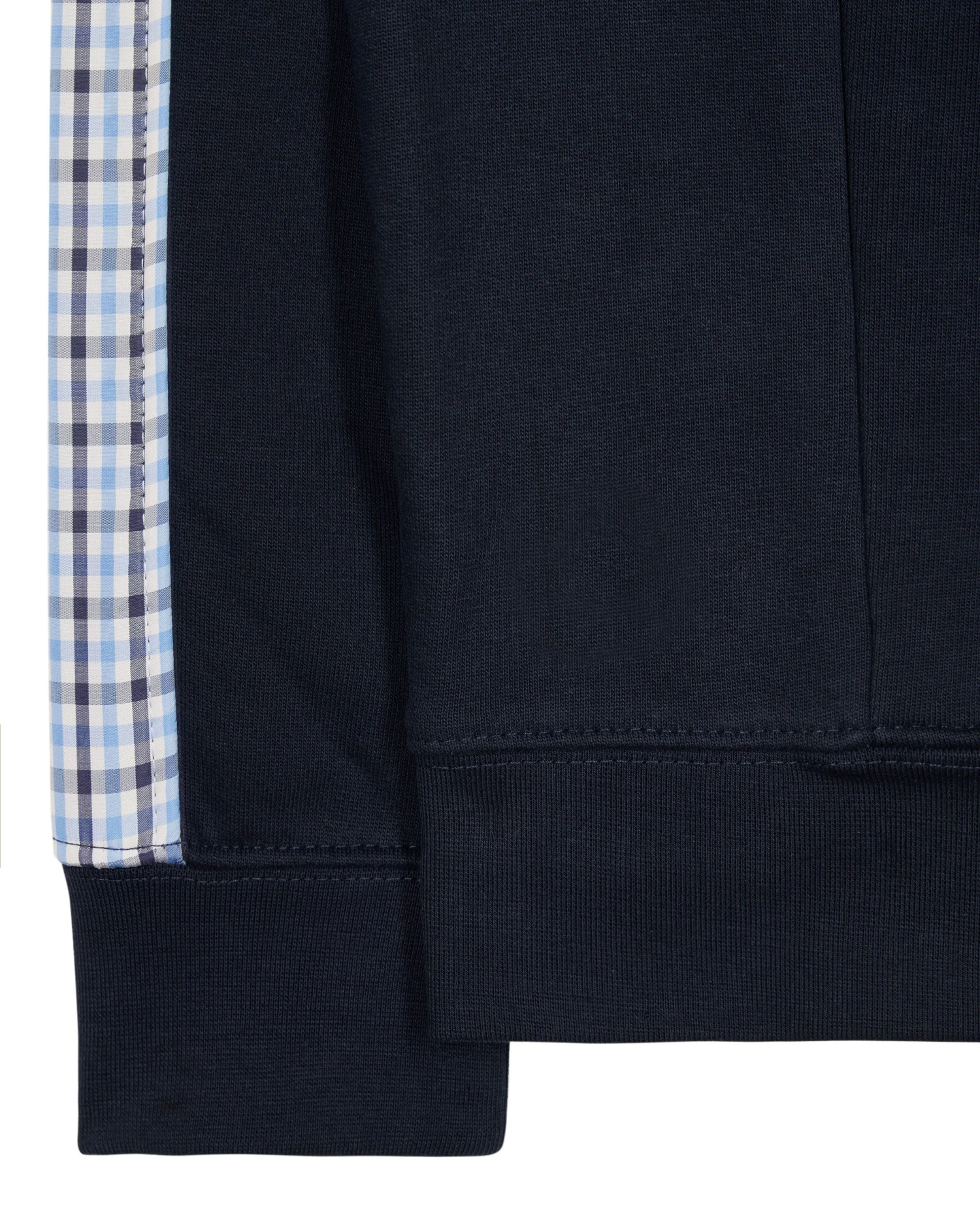 Weekend Offender Lo Sung Hoodie Navy/Blue House Check 7 Weekend Offender Lo Sung Hoodie Navy/Blue House Check - Image 7