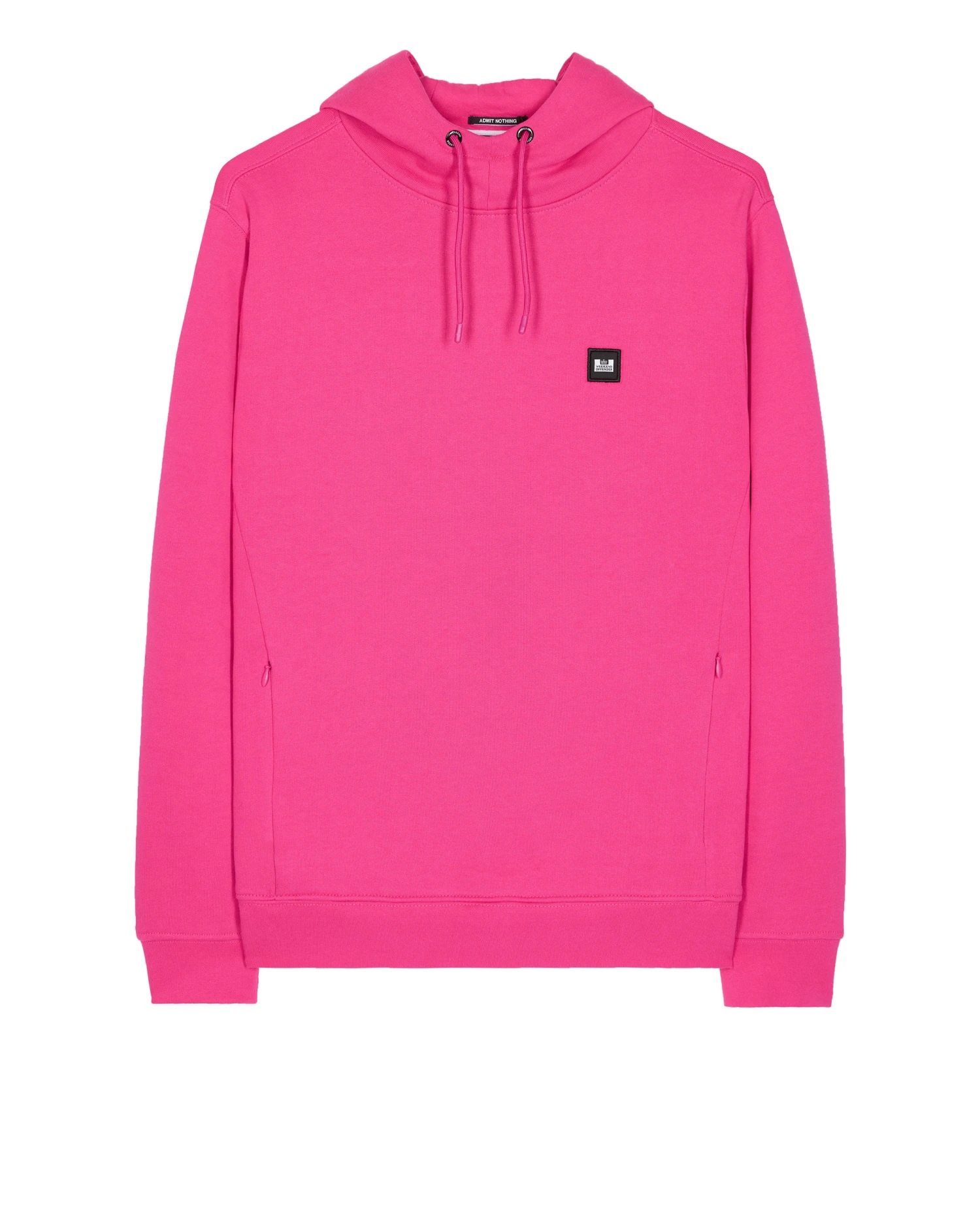 Weekend Offender Ribbe Hoodie Cerise Pink 1 Weekend Offender Ribbe Hoodie Cerise Pink