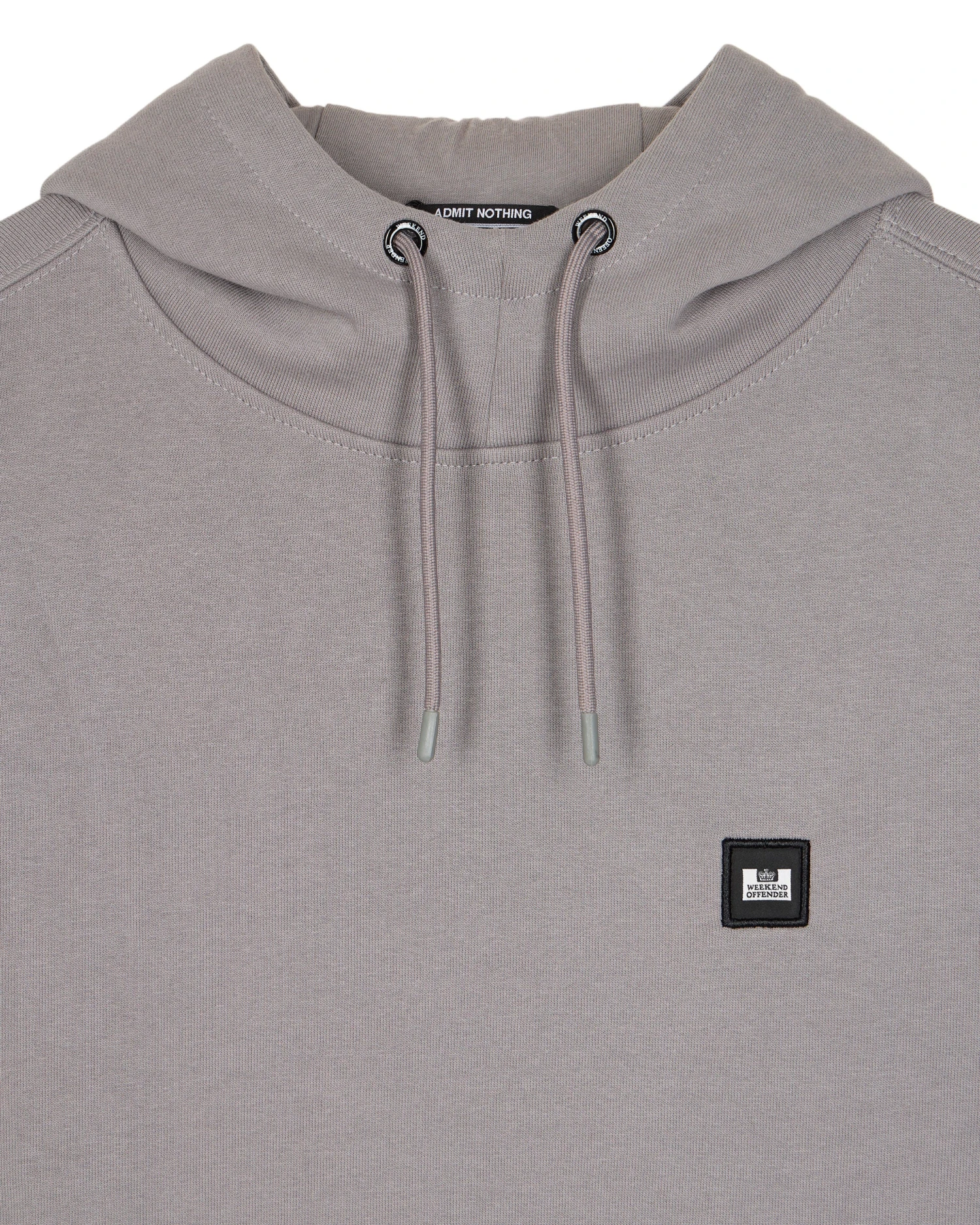 Weekend Offender Ribbe Hoodie Light Grey 5 Weekend Offender Ribbe Hoodie Light Grey - Image 5