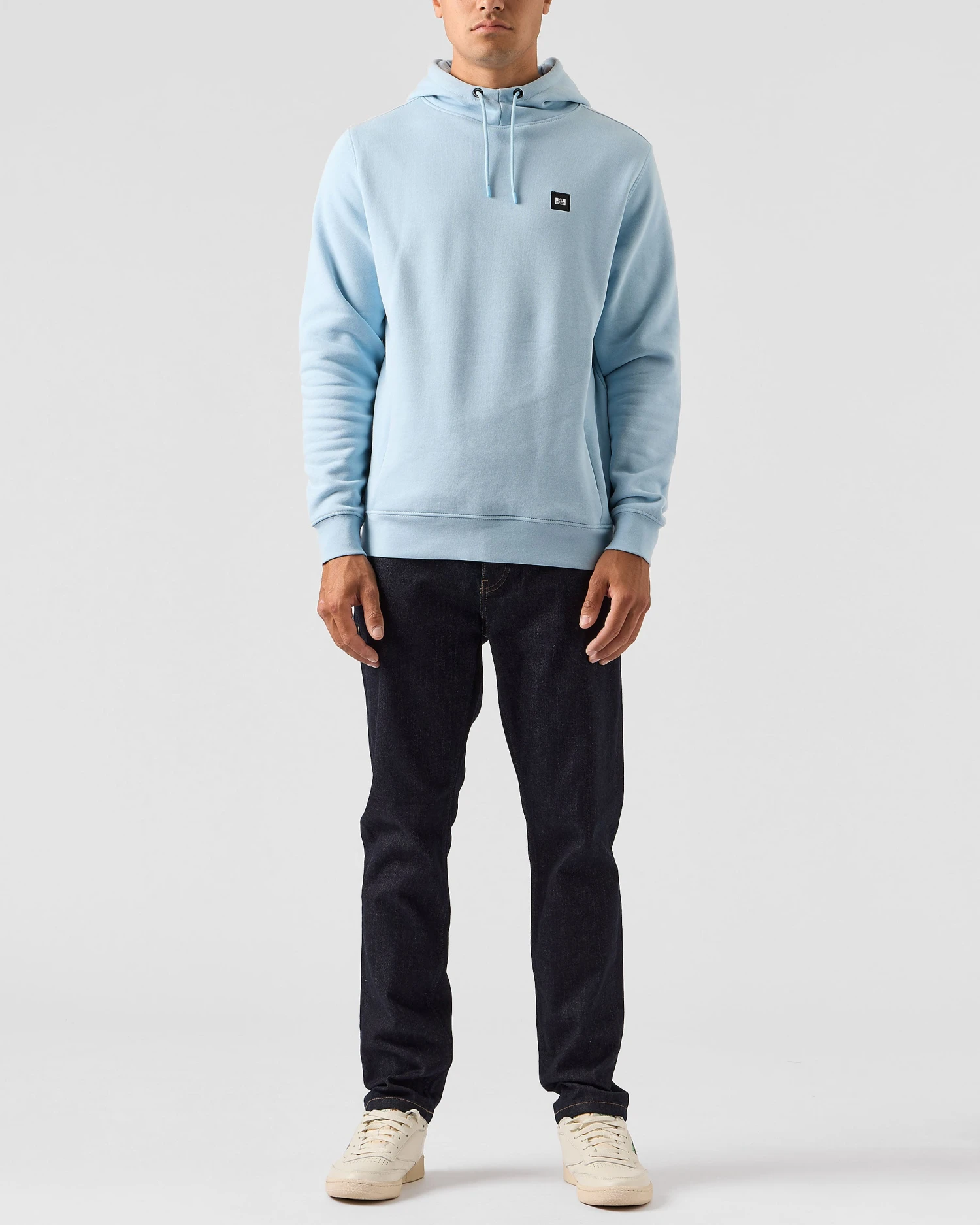 Weekend Offender Ribbe Hoodie Winter Sky Blue 2 Weekend Offender Ribbe Hoodie Winter Sky Blue - Image 2