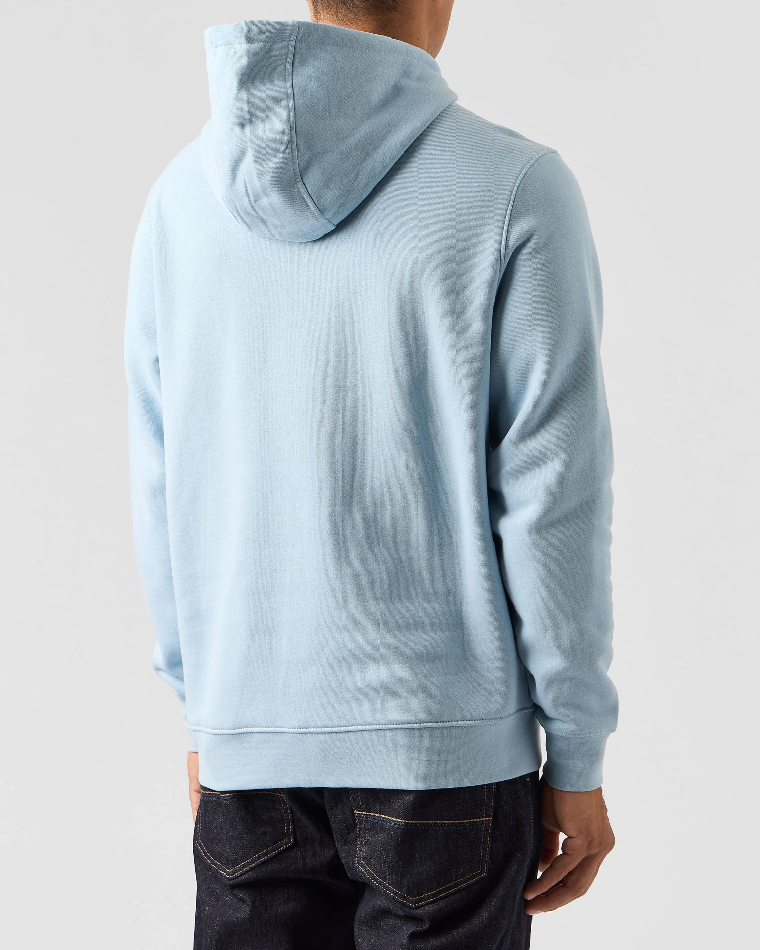 Weekend Offender Ribbe Hoodie Winter Sky Blue 4 Weekend Offender Ribbe Hoodie Winter Sky Blue - Image 4