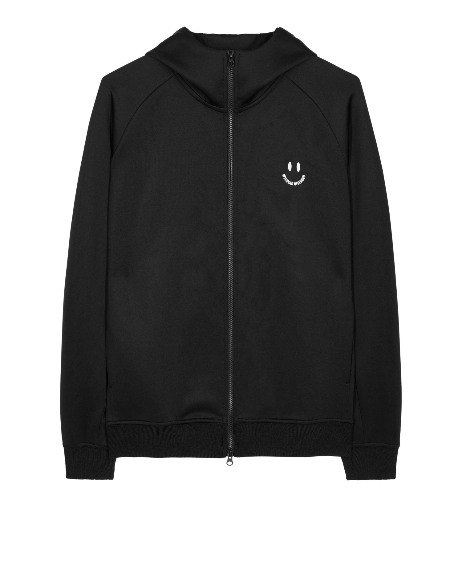 Weekend Offender Rossi Tricot Hoodie Black 1 Weekend Offender Rossi Tricot Hoodie Black