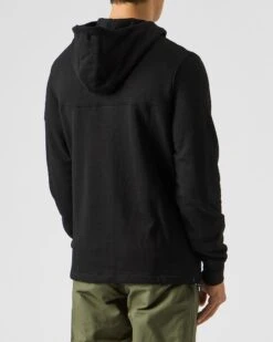 Weekend Offender Tanzmann Mesh Pocket Hoodie Black 10 Weekend Offender Tanzmann Mesh Pocket Hoodie Black -Clothing Shop HDAW2308 TANZMANN BLACK 1941 MODEL