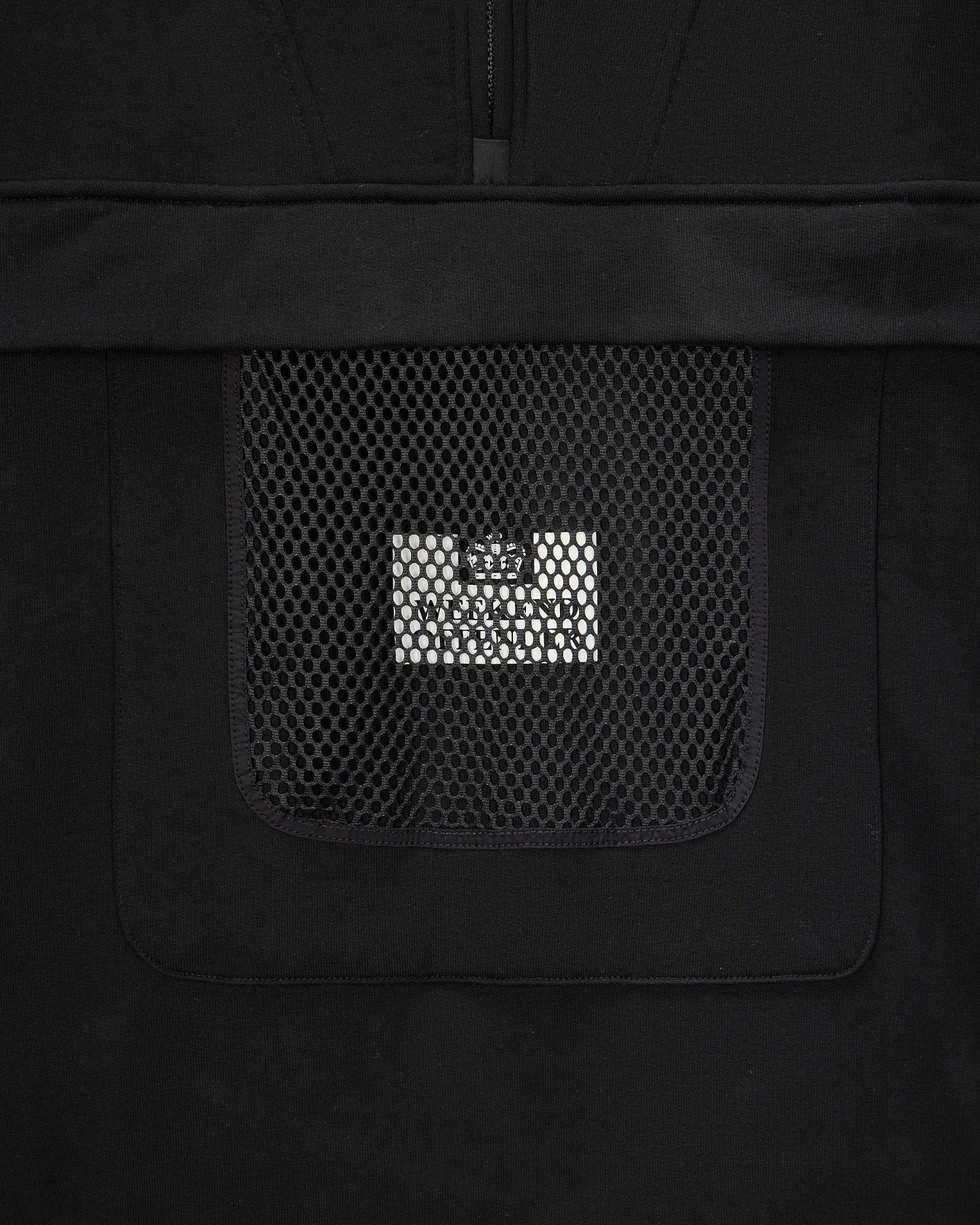 Weekend Offender Tanzmann Mesh Pocket Hoodie Black 5 Weekend Offender Tanzmann Mesh Pocket Hoodie Black - Image 5