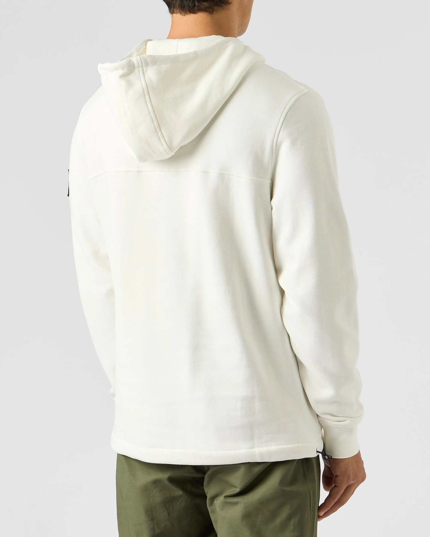 Weekend Offender Tanzmann Mesh Pocket Hoodie Winter White 4 Weekend Offender Tanzmann Mesh Pocket Hoodie Winter White - Image 4