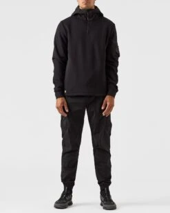 Weekend Offender Caillet Hoodie Black 9 Weekend Offender Caillet Hoodie Black -Clothing Shop HDAW2310 CAILLET BLACK 0272 MODEL