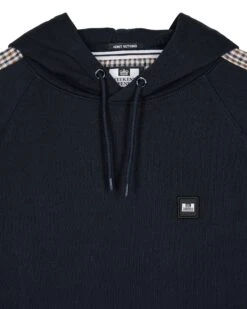 Weekend Offender Lo Sung Hoodie Navy/House Check 11 Weekend Offender Lo Sung Hoodie Navy/House Check -Clothing Shop HDAW2311 LO SUNG NAVCY HOUSE CHECK 3730