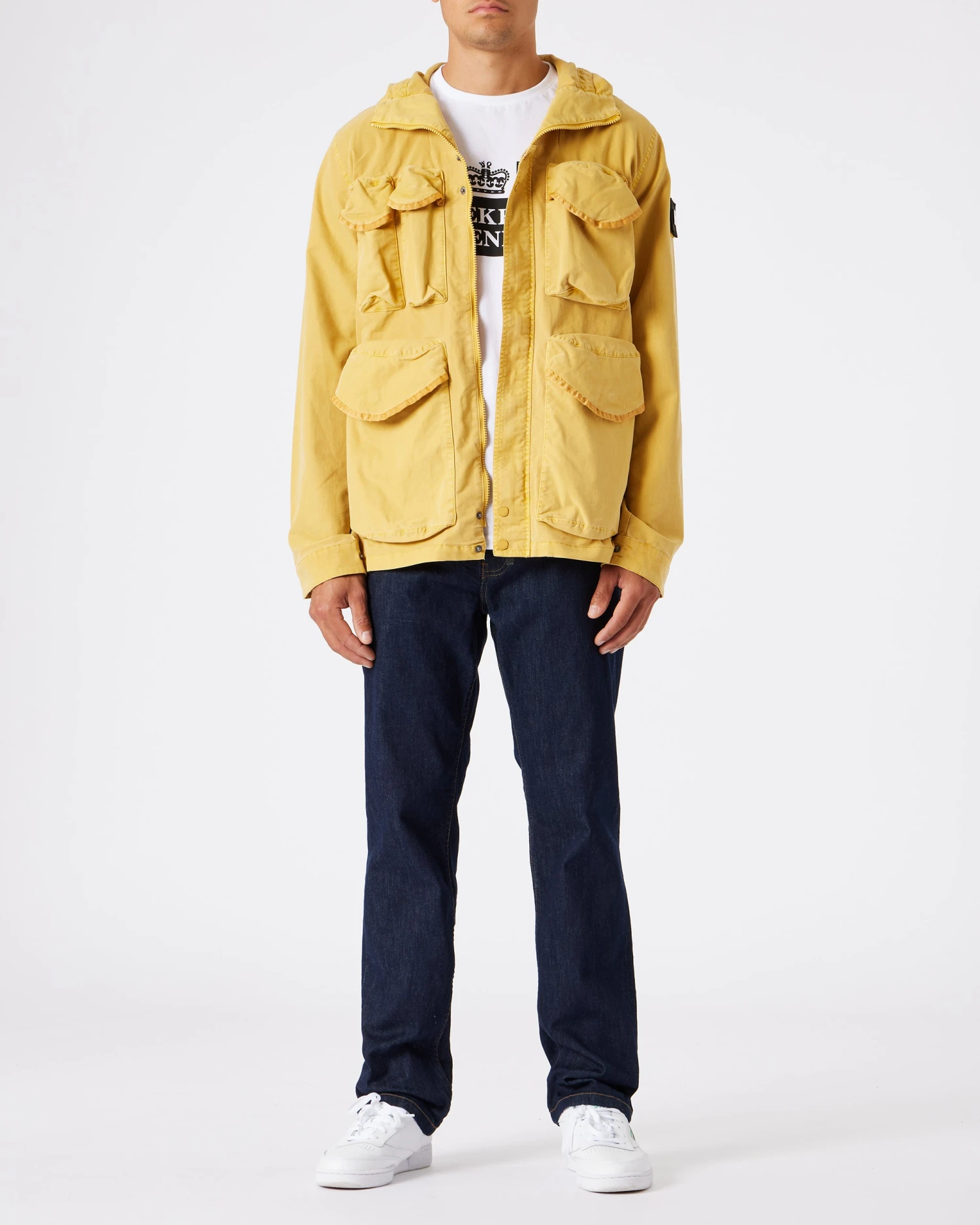 Weekend Offender Cotoca Garment Dye Jacket Honeycomb 2 Weekend Offender Cotoca Garment Dye Jacket Honeycomb - Image 2