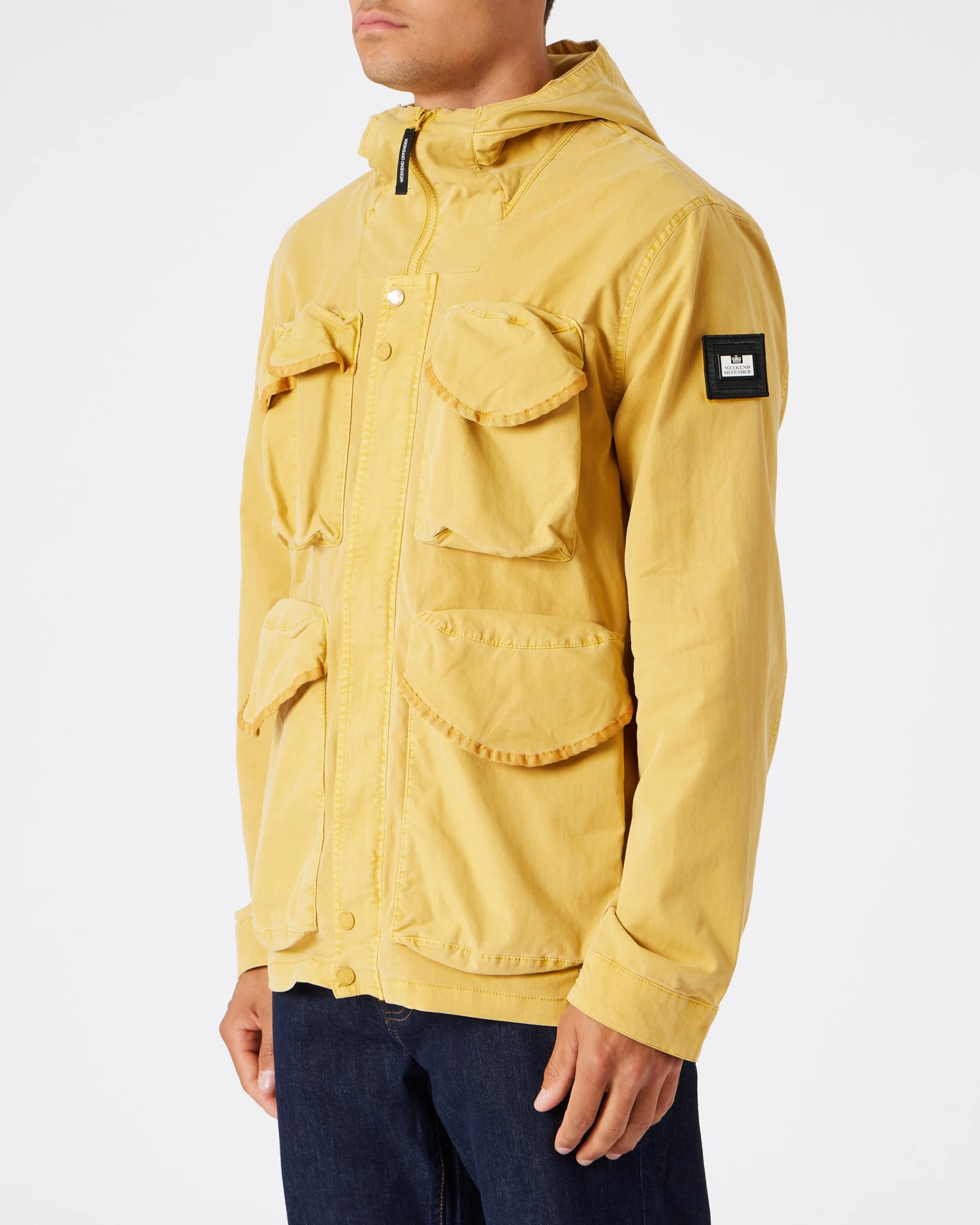 Weekend Offender Cotoca Garment Dye Jacket Honeycomb 3 Weekend Offender Cotoca Garment Dye Jacket Honeycomb - Image 3