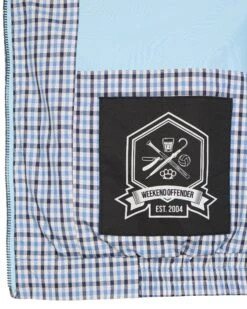 Weekend Offender Campbell Harrington Jacket Blue House Check 17 Weekend Offender Campbell Harrington Jacket Blue House Check -Clothing Shop JKAW23 09 CAMPBELL BLUE HOUSE CHECK 2079