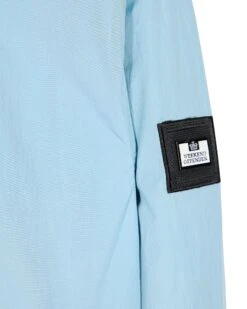 Weekend Offender Saunders Parachute Jacket Winter Sky/Blue House Check -Clothing Shop JKAW23 10 SAUNDERS WINTER SKY 2964