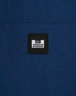 Weekend Offender Plex Windbreaker Jacket Juniper Blue -Clothing Shop JKAW23 PLEX JUNIPER 7570