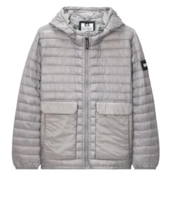 Weekend Offender Browne Packable Jacket Light Grey