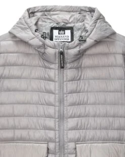 Weekend Offender Browne Packable Jacket Light Grey -Clothing Shop JKAW2304 BROWNE LIGHT GREY 4774