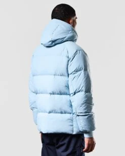 Weekend Offender Amsterdam Down Jacket Winter Sky Blue -Clothing Shop JKAW2313 AMSTERDAM WINTER SKY 1728 MODEL