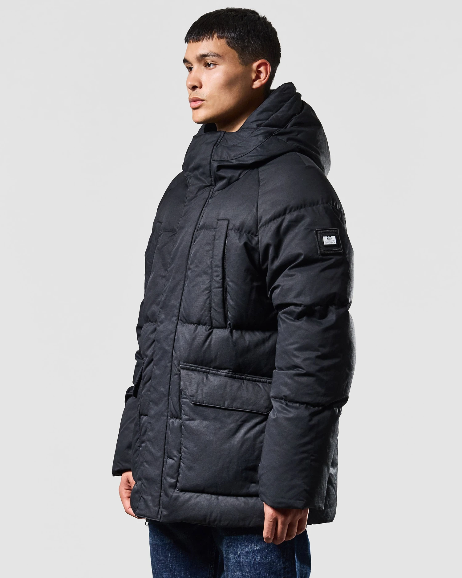 Weekend Offender Storm Down Jacket Black 2 Weekend Offender Storm Down Jacket Black - Image 2