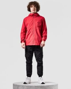 Weekend Offender Bibi Jacket Scarlet Red -Clothing Shop JKAW2315 BIBI SCARLET 1510 MODEL