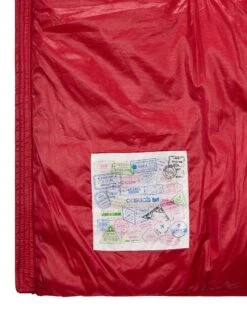 Weekend Offender Scardina Packable Gilet Scarlet Red -Clothing Shop JKAW2321 SCARDINA SCARLET5268