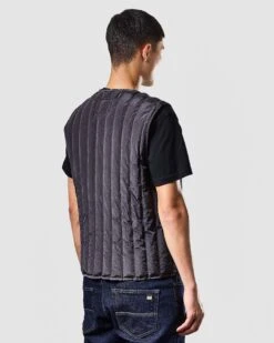 Weekend Offender Fitzpatrick Gilet Liner Greystone -Clothing Shop JKAW2330 FITZPATRICK GREYSTONE 1175 MODEL