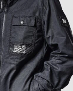 Weekend Offender Seinfeld Mesh Pocket Field Jacket Black 14 Weekend Offender Seinfeld Mesh Pocket Field Jacket Black -Clothing Shop JKAW2334 SEINFELD BLACK 1480 MODEL