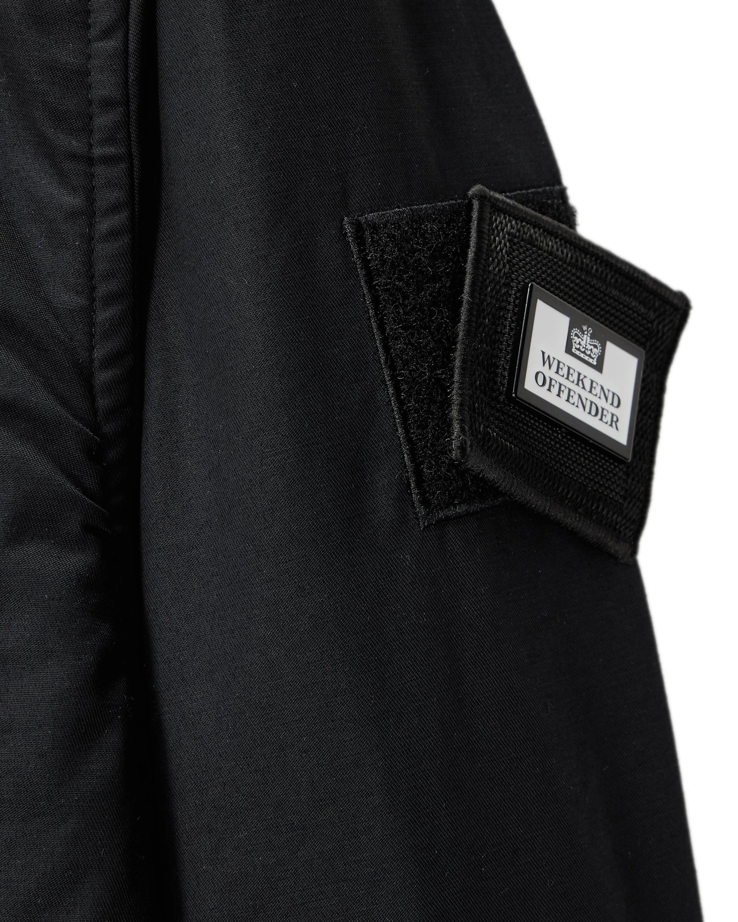 Weekend Offender Seinfeld Mesh Pocket Field Jacket Black 8 Weekend Offender Seinfeld Mesh Pocket Field Jacket Black - Image 8