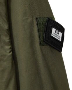 Weekend Offender Seinfeld Mesh Pocket Field Jacket Dark Green -Clothing Shop JKAW2334 SEINFELD DARK GREEN 5503