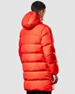 Weekend Offender Sapporo Down Jacket Orange Peel -Clothing Shop JKAW2338 SAPORRO ORANGE PEEL 1091 MODEL