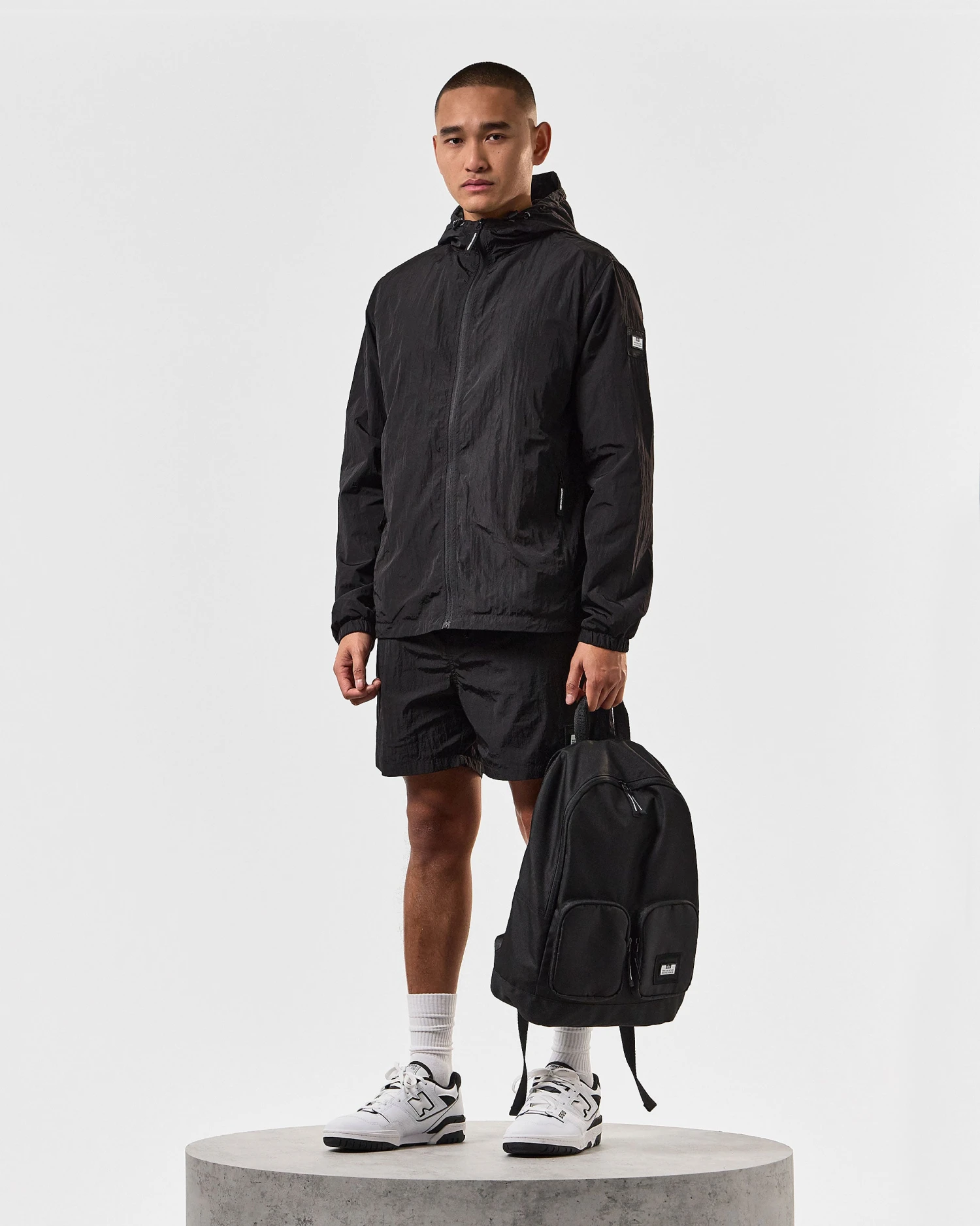 Weekend Offender Classic Rucksack Black Ripstop 2 Weekend Offender Classic Rucksack Black Ripstop - Image 2