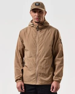 Weekend Offender Technician Jacket Cognac Brown -Clothing Shop JKSS2401 TECHNICIAN COGNAC 7334
