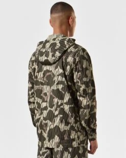 Weekend Offender Cotoca Field Jacket Castle Green Rain Camo -Clothing Shop JKSS2407 COTOCA RAIN CAMO 4211 MODEL